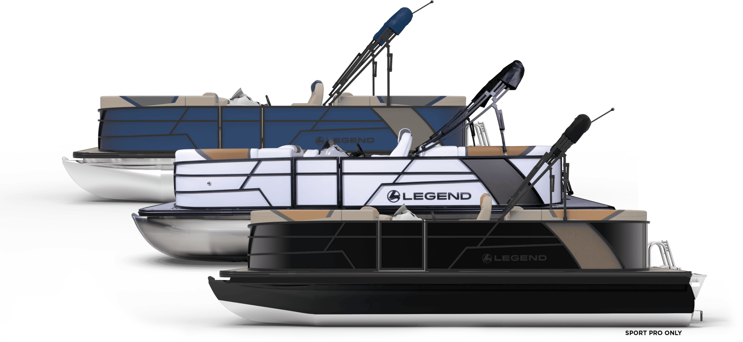 20123 Legend Boats E-Series 23 Dual Lounge 