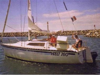 1979 Kelt Sailboats Kelt 7.60 Keel and centerboard