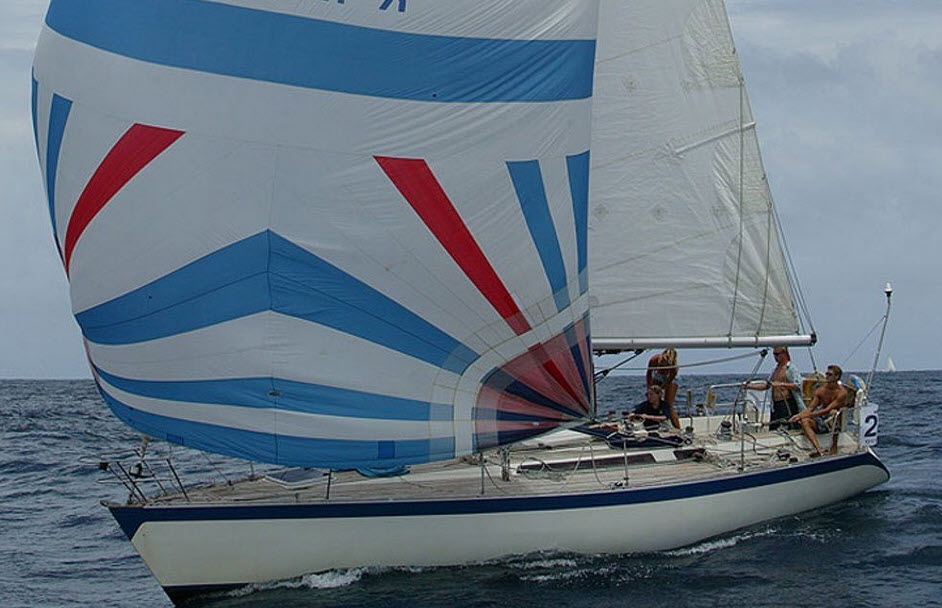 1980 Oyster Yachts Oyster SJ41 Fractional rigging