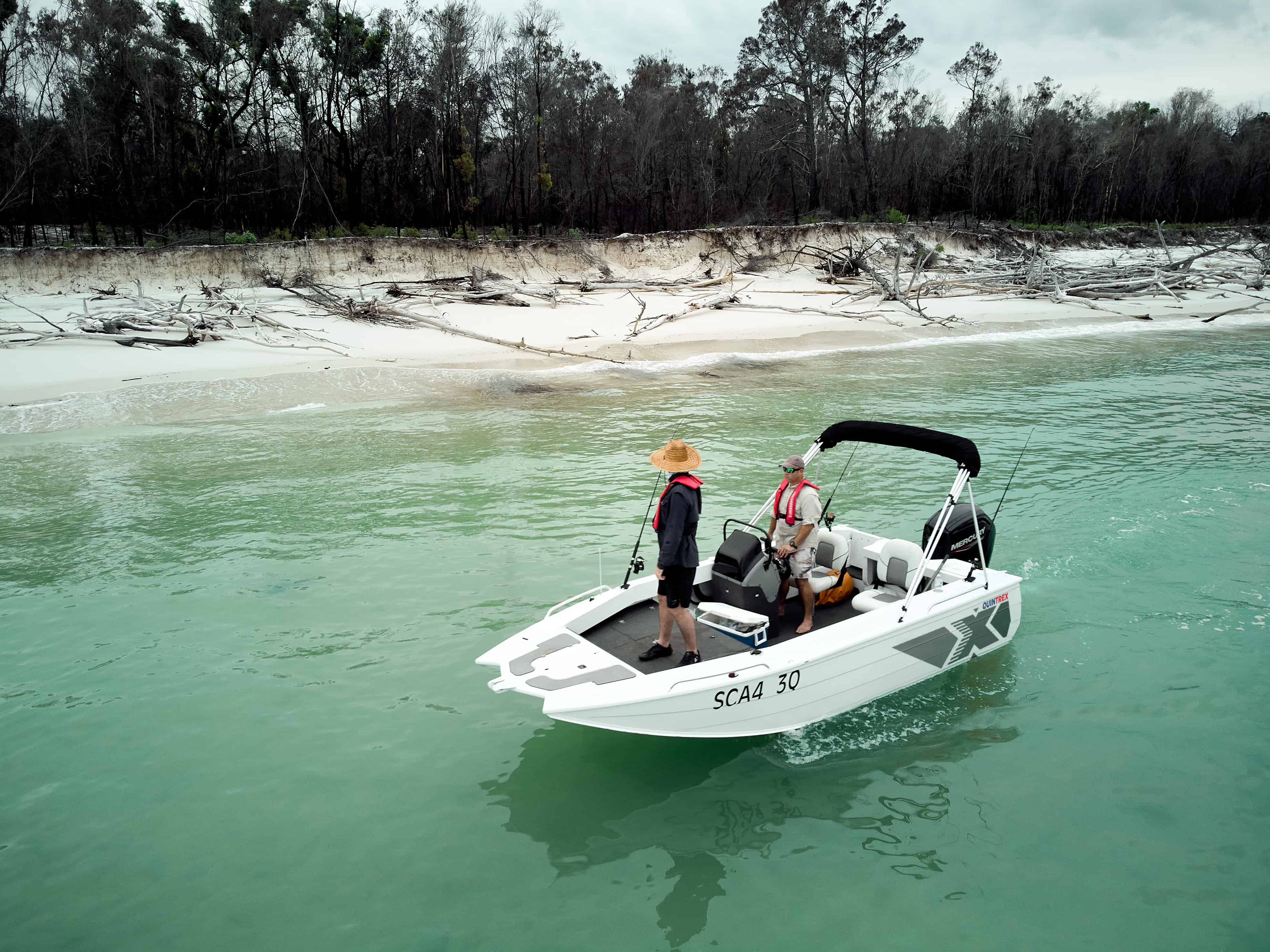 2023 Quintrex 550 Frontier Side Console