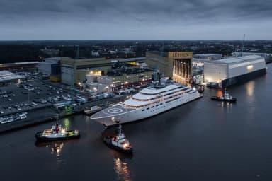 2022 Lurssen Yachts Blue