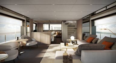 2022 Ferretti Yachts Infynito 90