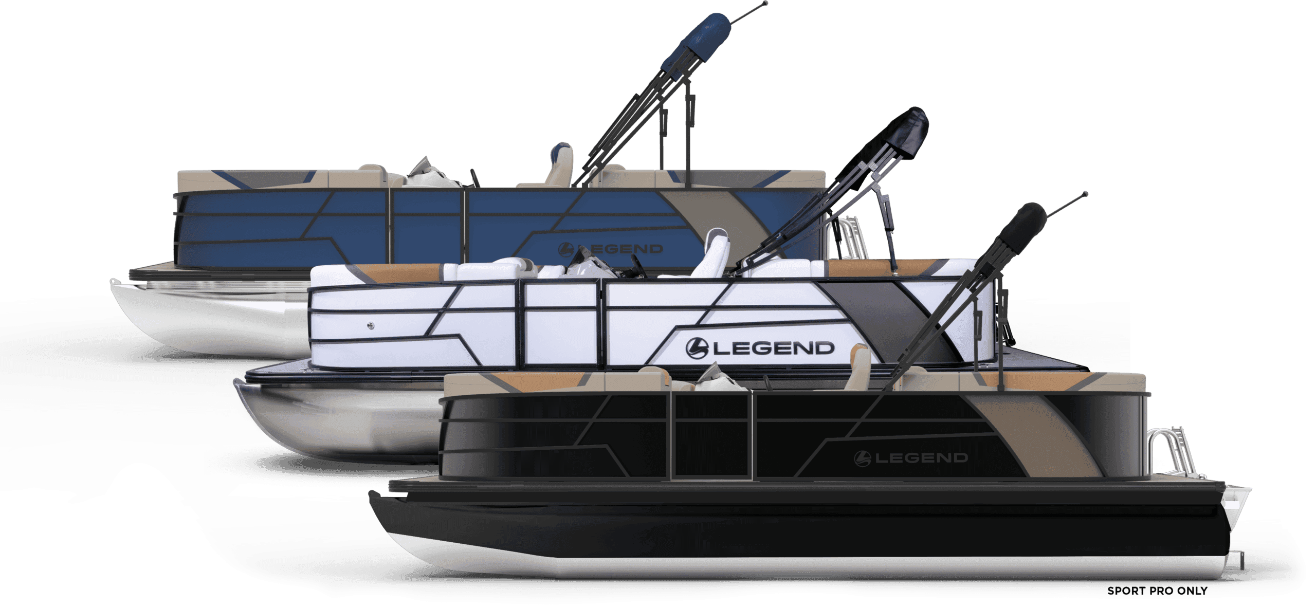 20123 Legend Boats E-Series 23 Dual Lounge