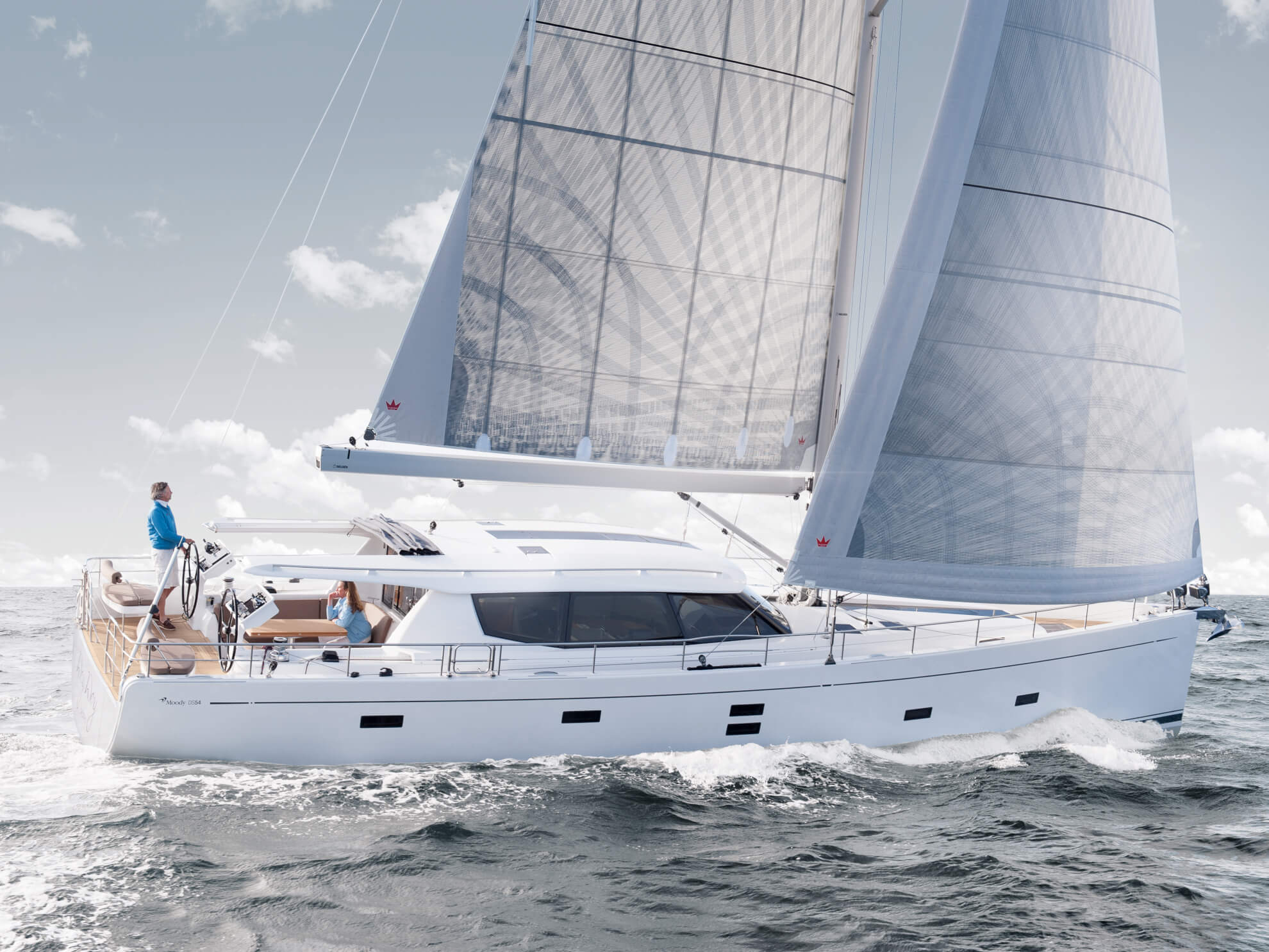 2014 Moody Yachts Decksaloon 54