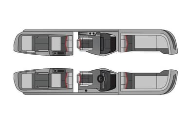 2021 Manitou Pontroon Boats 25 XT SRW