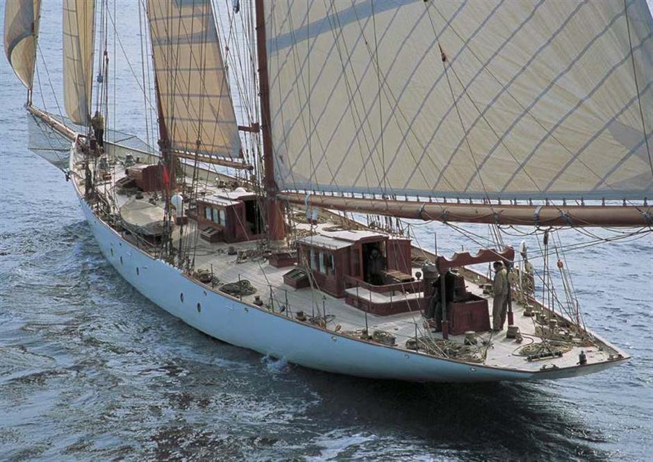 1905 George Lawley & Son  Aux Schooner