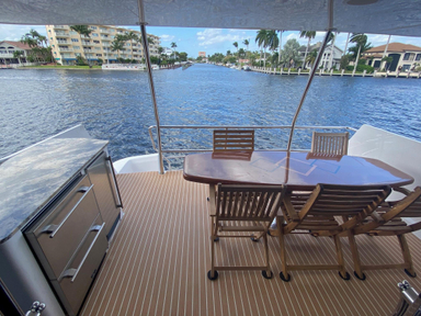 2001 Hatteras Yachts 75 Cockpit Motor Yacht