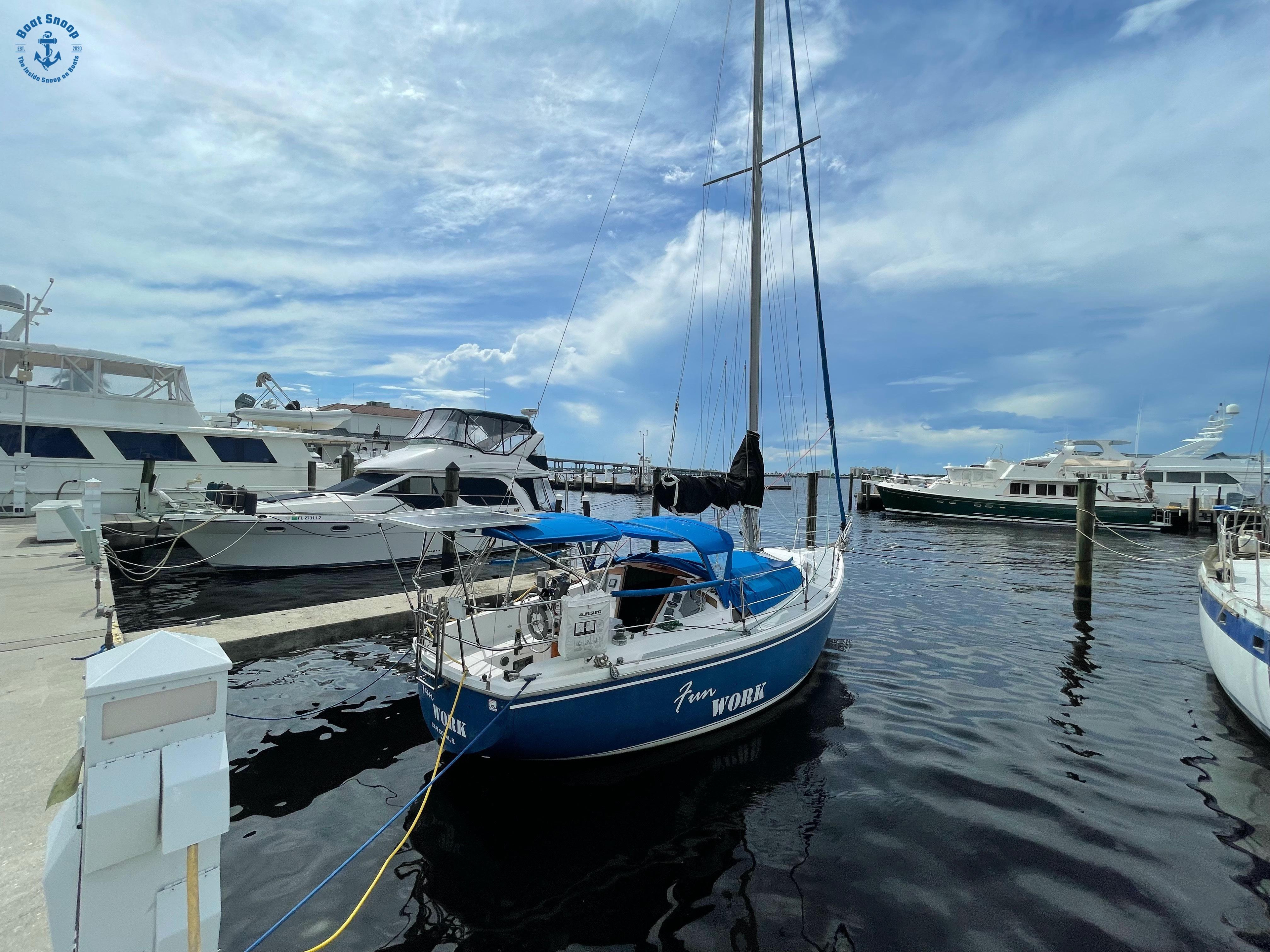 1979 Catalina Yachts 30 Tall Rig Cutter Rigged