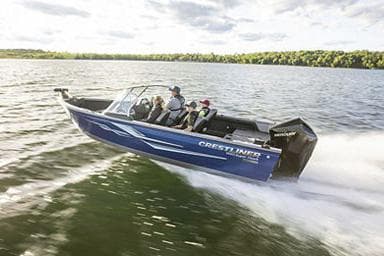 2021 Crestliner 1950 Super Hawk W/ 200HP!