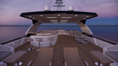 2021 Lazzara Yachts UHV 125