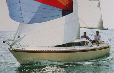 1982 Kirie Elite 25 - Fin keel
