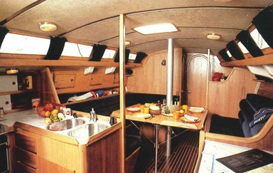 1982 Kirie Elite 37 - Keel and centerboard