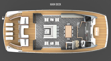 2021 Lazzara Yachts LPC 70