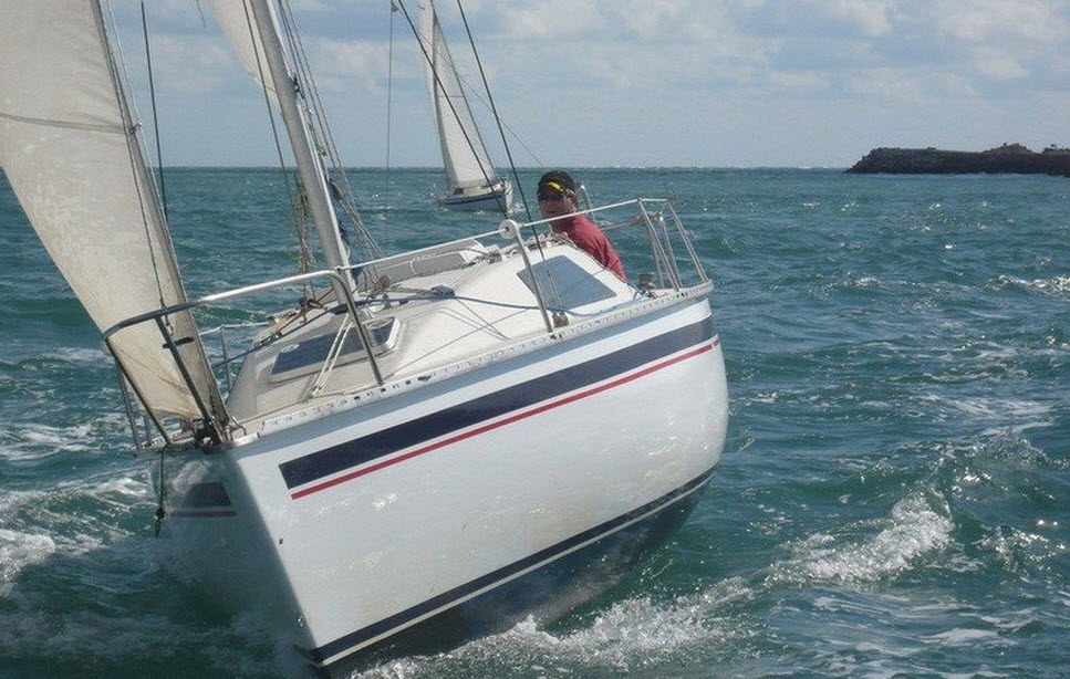 1976 Yachting France Jouët 680 Centerboard (Trunk)