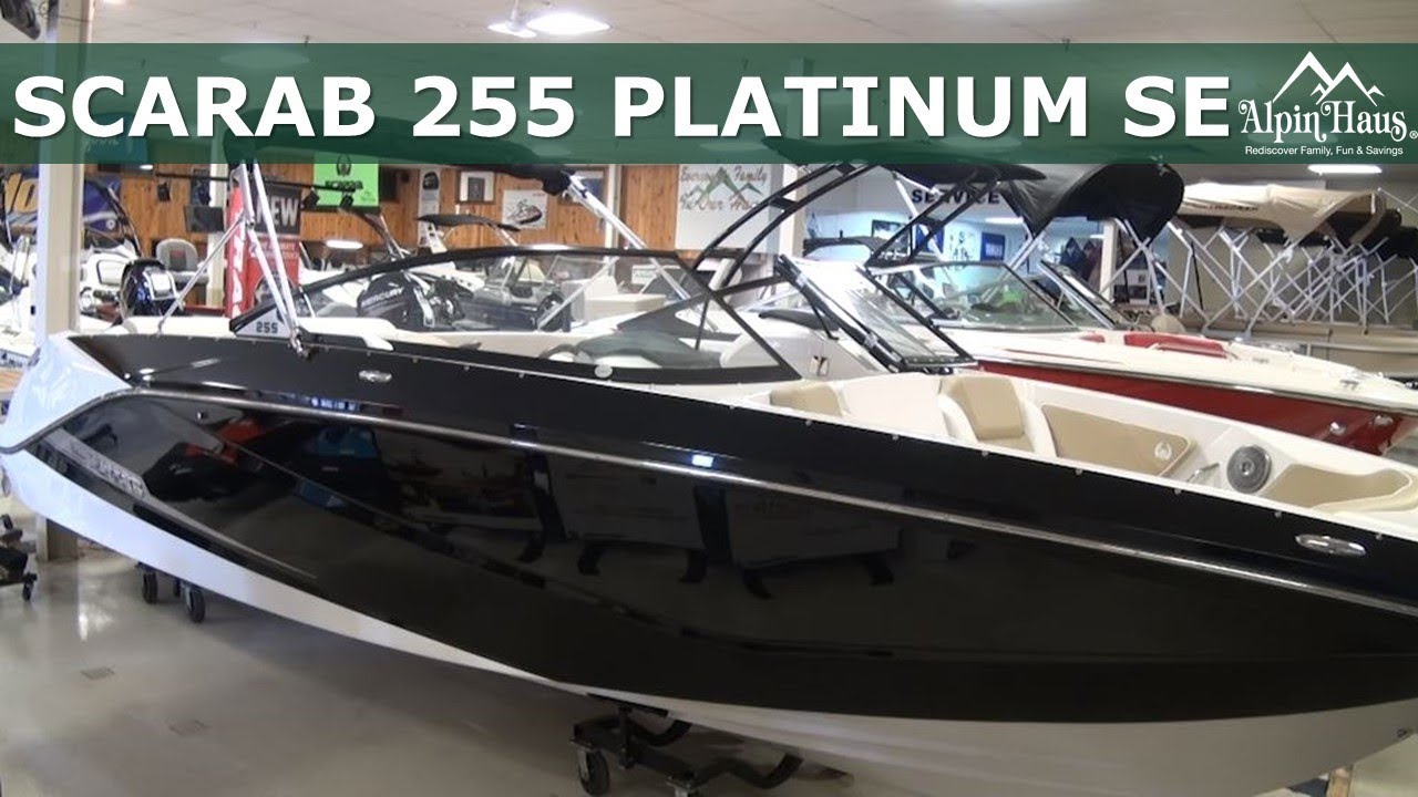 2017 Scarab 255 Platinum SE