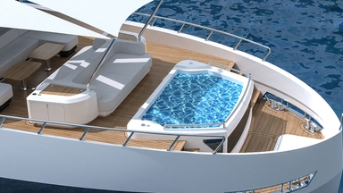 2021 Lazzara Yachts UHV 100