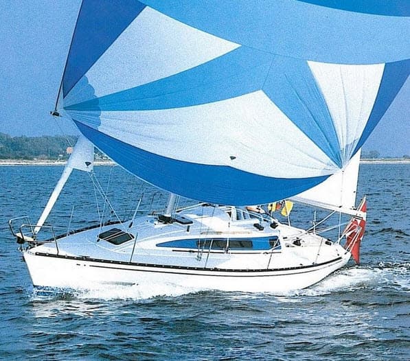 1988 X-Yachts X-342 Mast head rigging