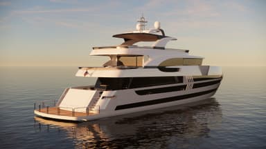 2021 Lazzara Yachts UHV 125