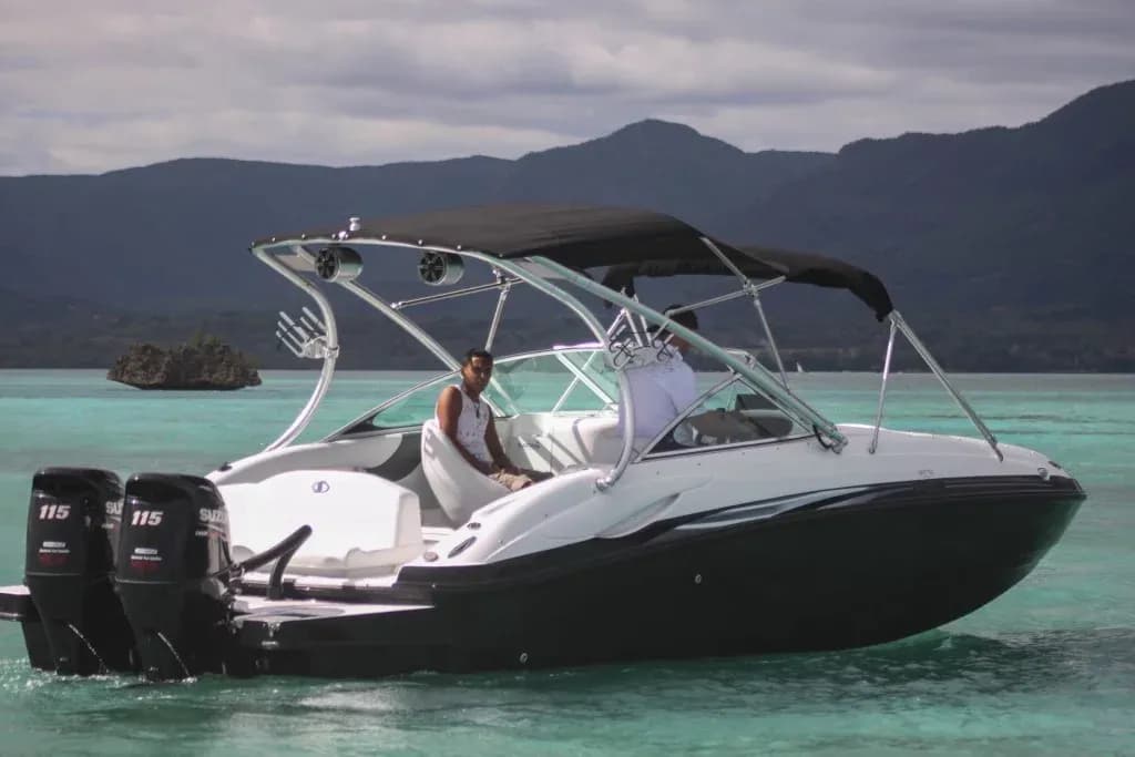 2017 Sensation Boats 24 Deck Twin Outboard