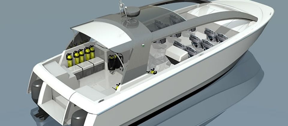 2024 Stealth Yachts 400 Dive