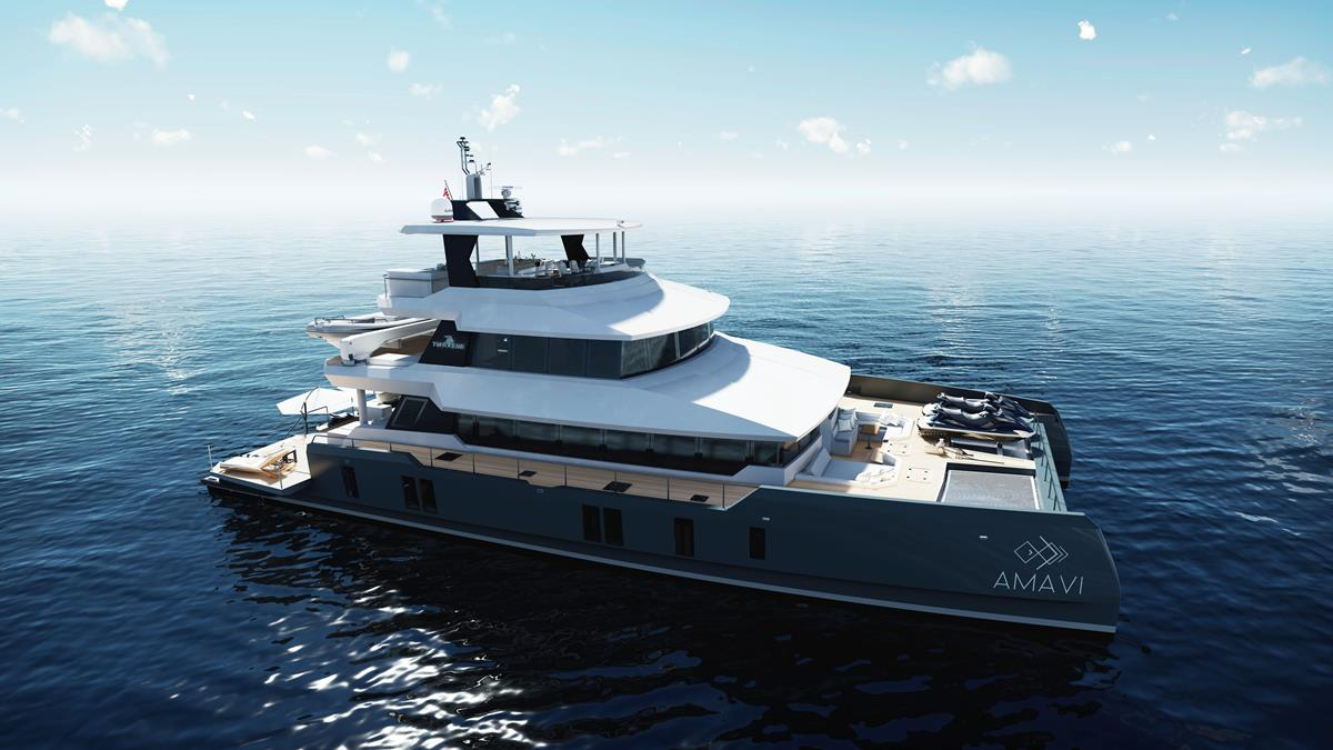 2024 Two Oceans 870 Power Catamaran
