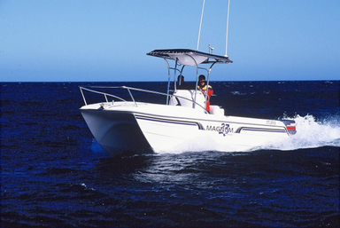 2004 Two Oceans Magnum 23 Power Catamaran Centre Console
