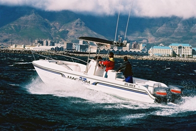 2004 Two Oceans Magnum 23 Power Catamaran Centre Console
