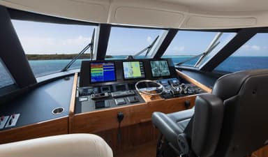 2023 Viking Yachts 72 Enclosed Bridge
