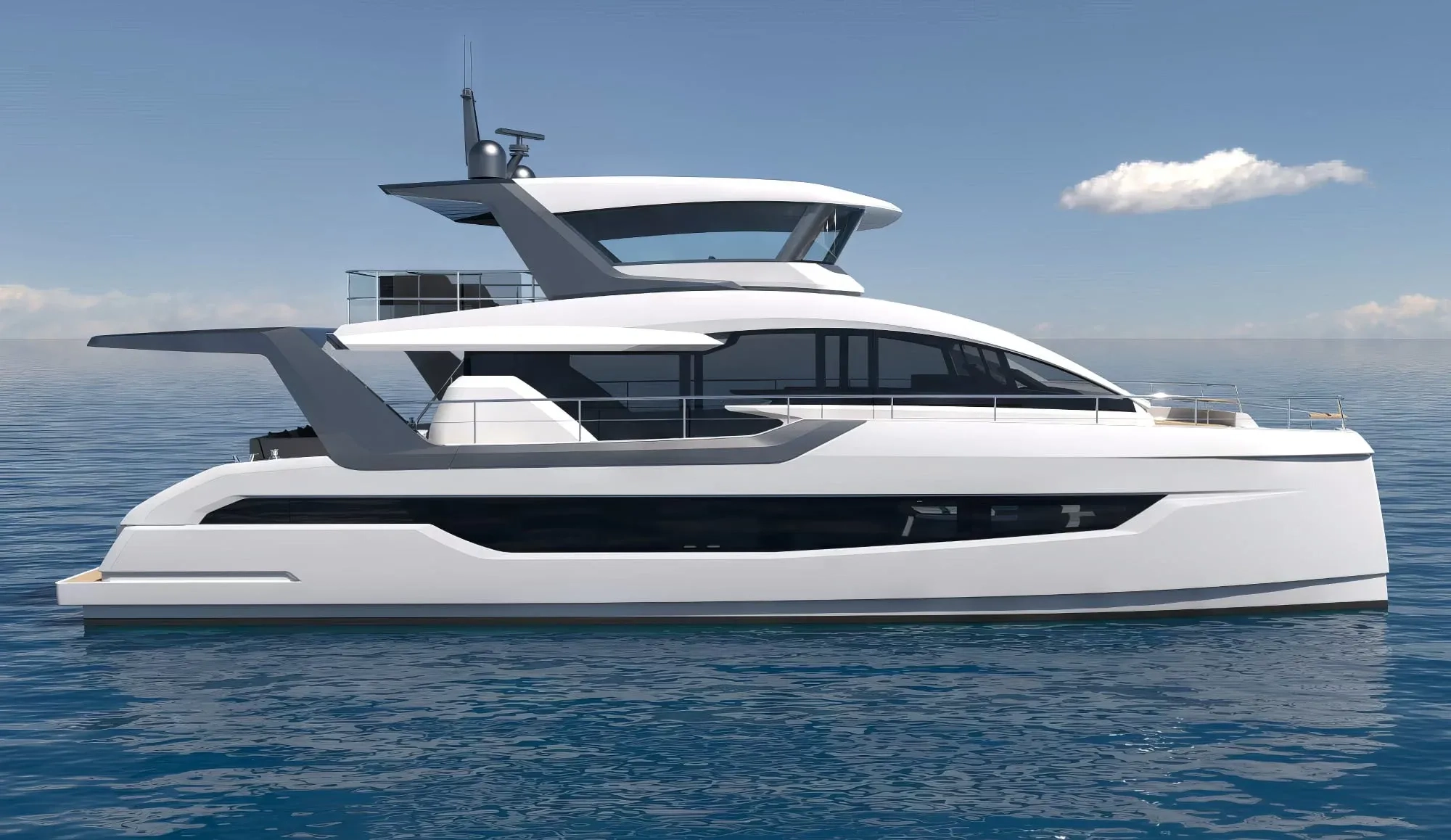 2022 Xquisite Yachts 60 Solar Power