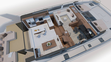 2022 Xquisite Yachts 60 Solar Power