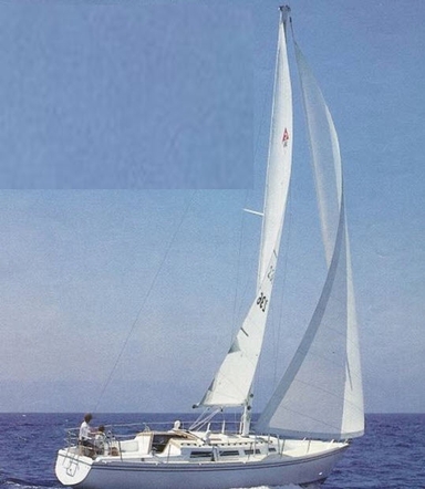 1982 Catalina Yachts Catalina 36 MkI - Fin Keel
