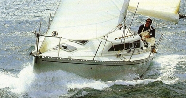 1986 Kirié Elite 286 - Fin keel